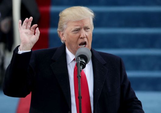 Donald Trump Is Sworn In As 45th President Of The United States